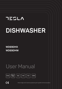 Priručnik Tesla WD690MX Perilica posuđa