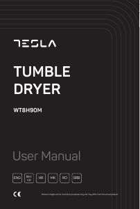 Manual Tesla WT8H90M Dryer