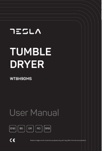 Handleiding Tesla WT8H90MS Wasdroger