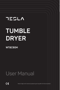 Manual Tesla WT8C90M Dryer