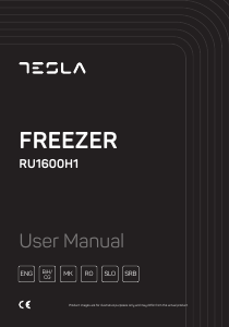 Manual Tesla RU1600H1 Freezer