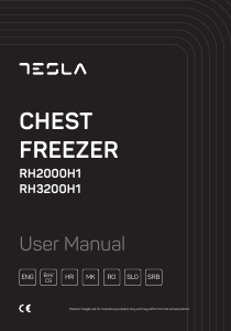 Handleiding Tesla RH2000H1 Vriezer