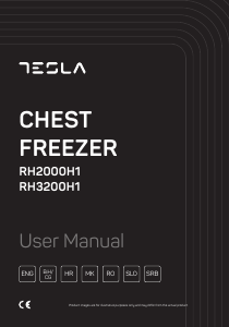 Manual Tesla RH3200H1 Freezer