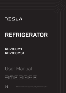 Manual Tesla RD2100MS1 Fridge-Freezer