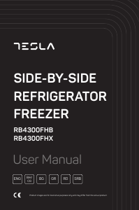 Наръчник Tesla RB4300FHB Хладилник-фризер