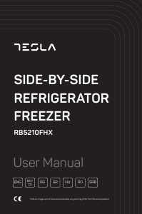 Handleiding Tesla RB5210FHX Koel-vries combinatie