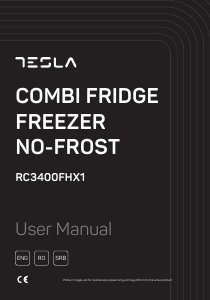 Manual Tesla RC3400FHX1 Fridge-Freezer