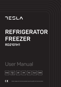 Manual Tesla RD2101H1 Fridge-Freezer