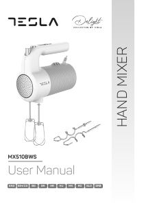 Manual Tesla MX510BWS Hand Mixer