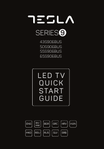 Handleiding Tesla 43S906BUS LED televisie