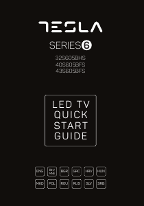 Manual Tesla 40S605BFS LED Television