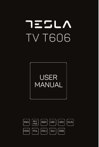Használati útmutató Tesla 43T606SUS LED-es televízió