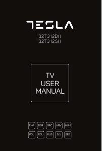 Manual Tesla 32T312BH Televizor LED