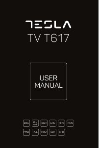 Priročnik Tesla 50T617SUS LED-televizor