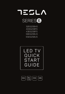 Manual Tesla 32E620BHS LED Television