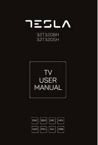 Handleiding Tesla 32T320SH LED televisie