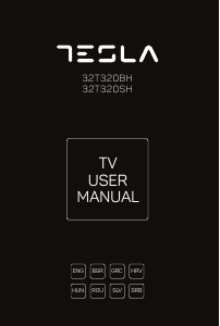 Handleiding Tesla 32T320BH LED televisie