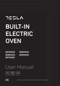 Manual Tesla BO800SX Oven