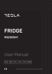 Manual Tesla RS2300H1 Refrigerator