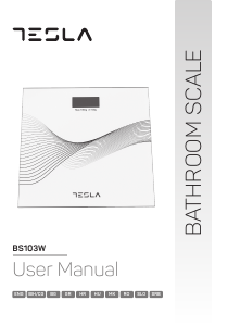 Manual Tesla BS103W Cântar