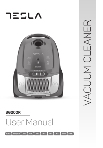 Manual Tesla BG200R Vacuum Cleaner