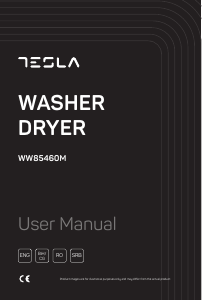 Manual Tesla WW85460M Mașină de spalat cu uscator