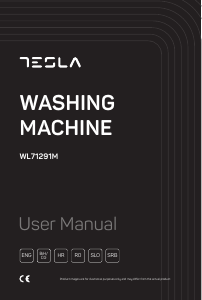 Priročnik Tesla WL71291M Pralni stroj