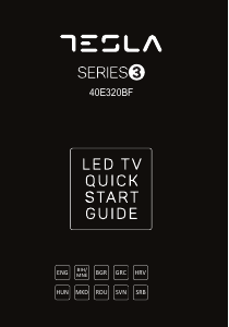 Manual Tesla 40E320BF LED Television