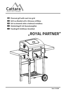 Manuál Cattara Royal Partner Gril