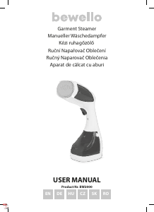 Manual Bewello BW2000 Aparat de călcat cu abur