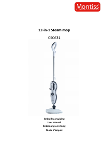 Manual Montiss CSC631 Steam Cleaner