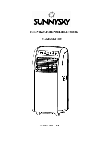 Handleiding Sunnysky SKY10000 Airconditioner