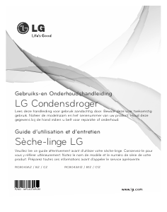 Mode d’emploi LG RC8043AZ Sèche-linge