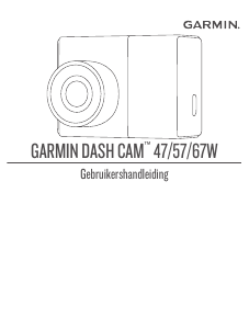 Handleiding Garmin Dash Cam 57 Actiecamera