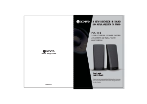 Manual de uso Kinyo PA-116 Altavoz