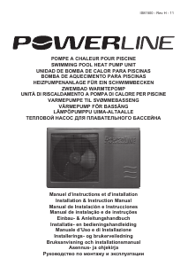 Manual de uso Powerline 30-81520 Bomba de calor