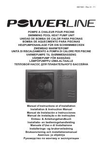 Руководство Powerline 30-81520 Тепловой насос