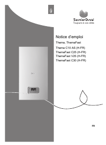 Mode d’emploi Saunier Duval ThemaFast C30 (H-FR) Chaudière chauffage central