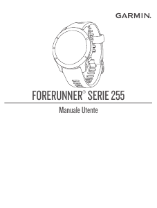 Manuale Garmin Forerunner 255S Music Smartwatch