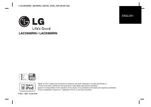 Manual LG LAC5900RIN Car Radio