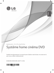 Mode d’emploi LG DH6530D Système home cinéma