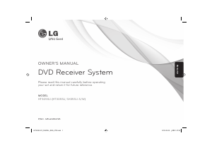 Handleiding LG HT305SU Home cinema set