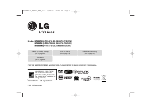 Handleiding LG HT554TH Home cinema set