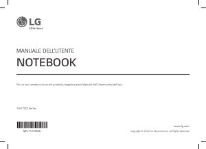 Manuale LG 16U70Q-G Notebook
