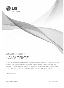 Manuale LG F1480RD5 Lavasciuga