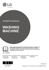 Manual LG F4J9JH2T Washer-Dryer