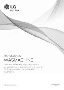 Handleiding LG F1681TD Wasmachine