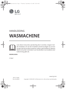 Handleiding LG F4WN708S1 Wasmachine