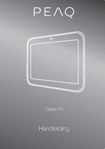 Handleiding PEAQ PET W1010 Tablet