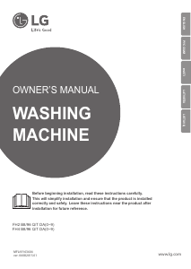 Руководство LG FH496TDA3 Стиральная машина
